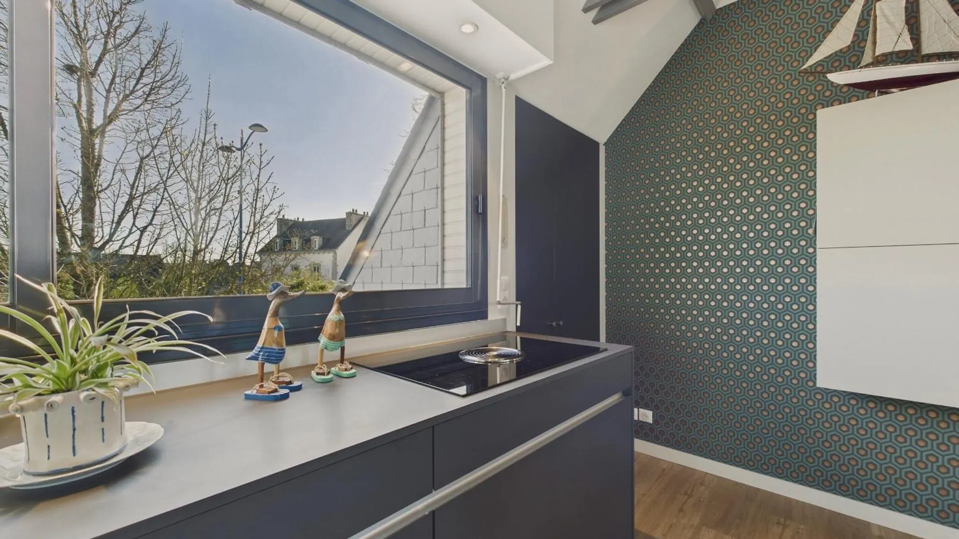 Bel Appartement Avec Balcon Pour 3 Personnes Fouesnant 0*,  Franciaország